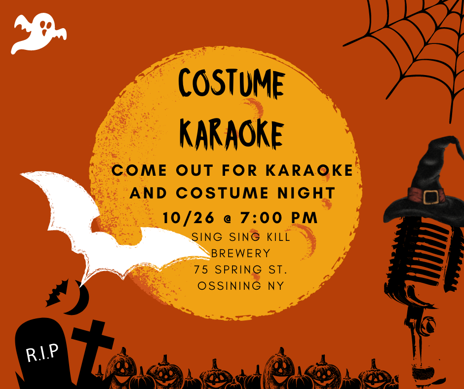 Halloween Karaoke - Sing Sing Kill Brewery